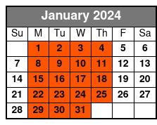 60 Minute Open Jump at Altitude Trampoline Park in Kissimmee January Schedule