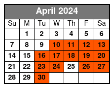 Child (3-12) April Schedule