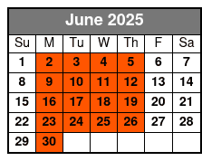 90 Minute Open Jump at a Trampoline Park in Kissimmee June Schedule