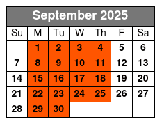 90 Minute Open Jump at a Trampoline Park in Kissimmee September Schedule