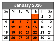 90 Minute Open Jump at a Trampoline Park in Kissimmee January Schedule