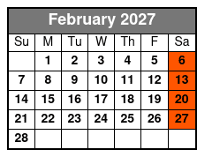 Downtown Sanford Historical Tour February Schedule