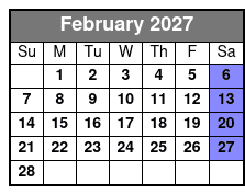 Ivanhoe Food Tour February Schedule