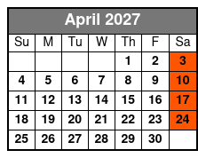 Ivanhoe Food Tour April Schedule