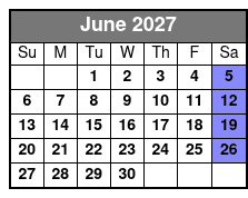 Ivanhoe Food Tour June Schedule