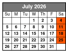 Ivanhoe Village Brunch Tour July Schedule