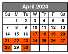 Transportation Only April Schedule
