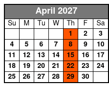 Tour with Speed Boat(Q1B) April Schedule