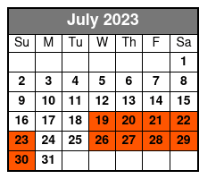 Sanford Surrey Rentals - 2 Hours - Single Bike July Schedule