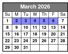 Sherlock Studies 75-Minute Escape Room March Schedule