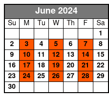 Double Tree (Q1A) June Schedule