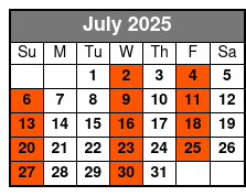 Tour+Admission（Q1A) July Schedule