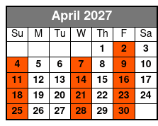 Tour+Admission（Q1A) April Schedule