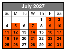 Tour+Admission（Q1A) July Schedule