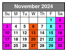 1 Pm November Schedule