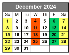 1 Pm December Schedule