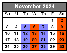Tours by NOLA - 2hr Tours November Schedule