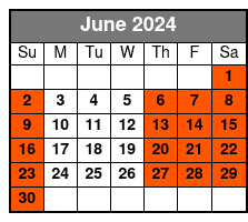 45 Minute Highlights of the Garden District June Schedule