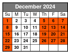 45 Minute Highlights of the Garden District December Schedule