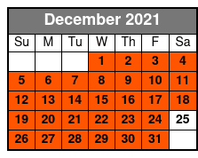 Swamp Tour Drive Out December Schedule