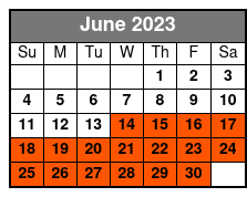 New Orleans Cooking Class June Schedule