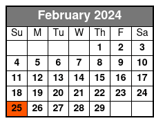 Steamboat Natchez Jazz Brunch Cruise in New Orleans February Schedule