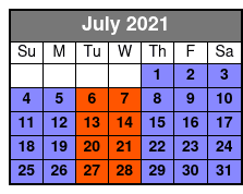 Whitney Plantation Tour July Schedule
