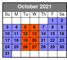 Whitney Plantation Tour October Schedule