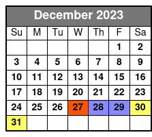 Small Group Airboat Swamp Tour December Schedule