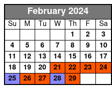 8 Pm February Schedule