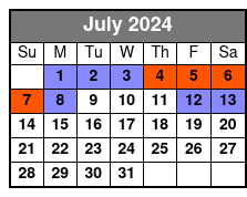 Highlights of Garden District July Schedule