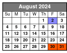 Highlights of Garden District August Schedule