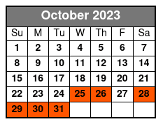 08:15 October Schedule