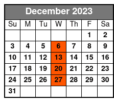16:30 December Schedule
