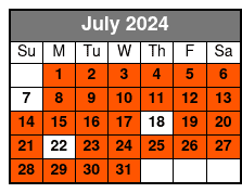 11:15am July Schedule