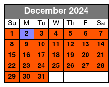 9:30am Tour December Schedule