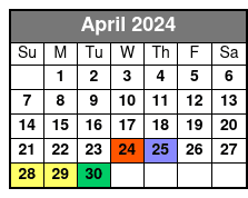 Bike Tour April Schedule