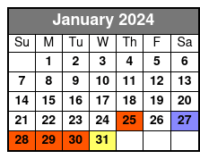 Garden Distric French Quarter Combo Bike Tour January Schedule