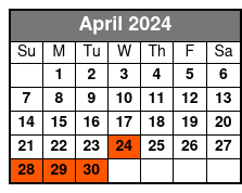 Start Times April Schedule