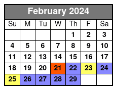 Manchac Magic Kayak Swamp Tour February Schedule