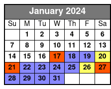 New Orleans Supernatural and Dark History Tour January Schedule