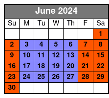 Start Times June Schedule