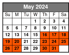 Cemetery Garden District 10am May Schedule