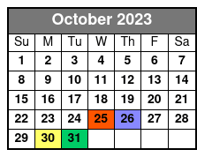 The Escape Game New Orleans: Epic 60-Minute Adventures October Schedule