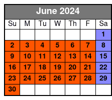 Boat Ride - No Pick Up June Schedule