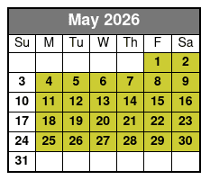 Private 4 Hour Crab Island Adventure Cruise May Schedule