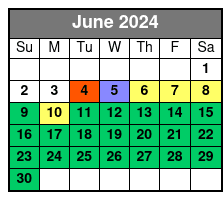 Parasail June Schedule