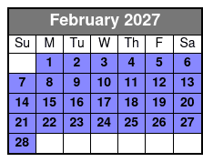 Stand Up Paddle Board Adventures in Destin and Fort Walton Beach February Schedule