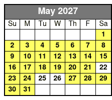 Stand Up Paddle Board Adventures in Destin and Fort Walton Beach May Schedule