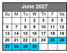 Stand Up Paddle Board Adventures in Destin and Fort Walton Beach June Schedule